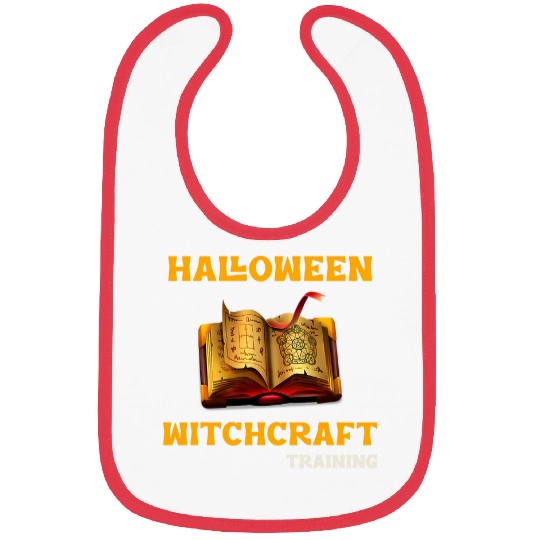 Book Fun Novelty Witchcraft Spell Book Witch in Training Bibs