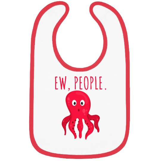Octopus Pet Ew People Bibs