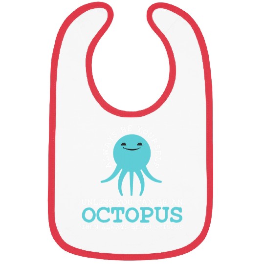 Octopus Pet Giant Squid Cute Gift Marine Bibs