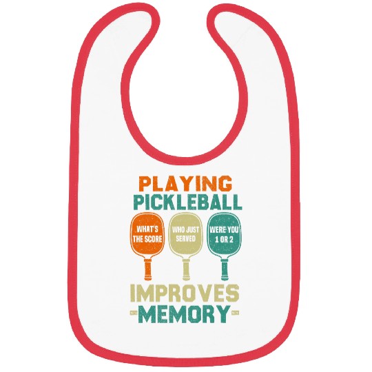 Sport Pickleball Playing Pickleball Improves Memory Paddleball Retirement Bibs