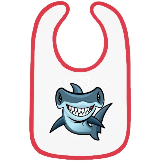 Shark Pet Hammerhead Shark Tee Nailed It Funny Bibs