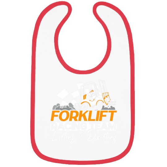 Forklift Fun Racing Team Lifting 2Drifting Forklift Operator Bibs