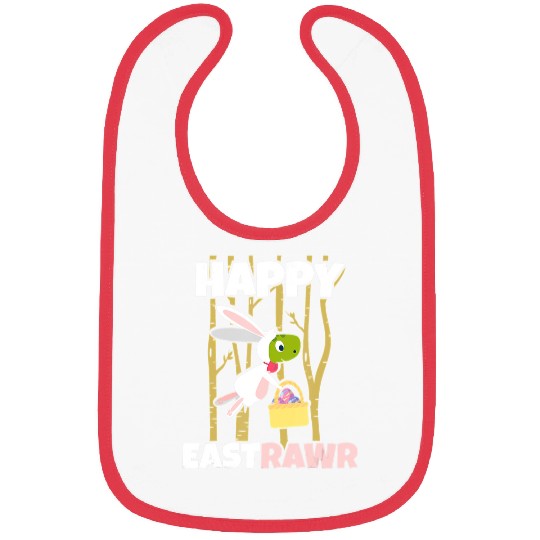 Dinosaur Pet Happy Eastrawr Easter Dinosaur Egg Hunt Basket Bunny Bibs