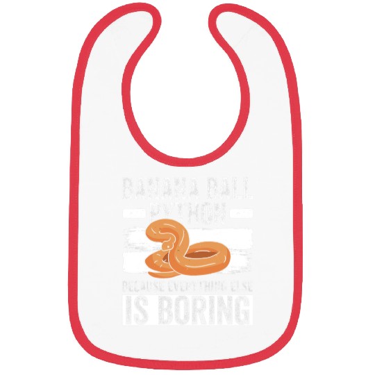 Python Pet Ball Python And Royal Python Lover Bibs