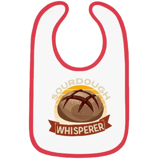 Sourdough Whisperer Homemade Bread Baker Bakery Flour Baking 21 Bibs