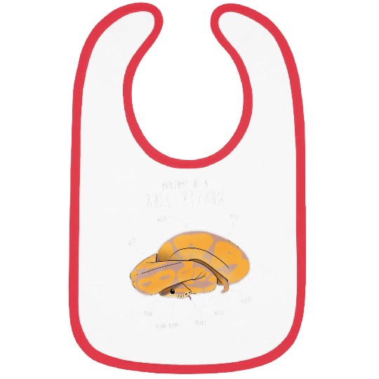 Python Pet Anatomy of Banana Ball Python Bibs