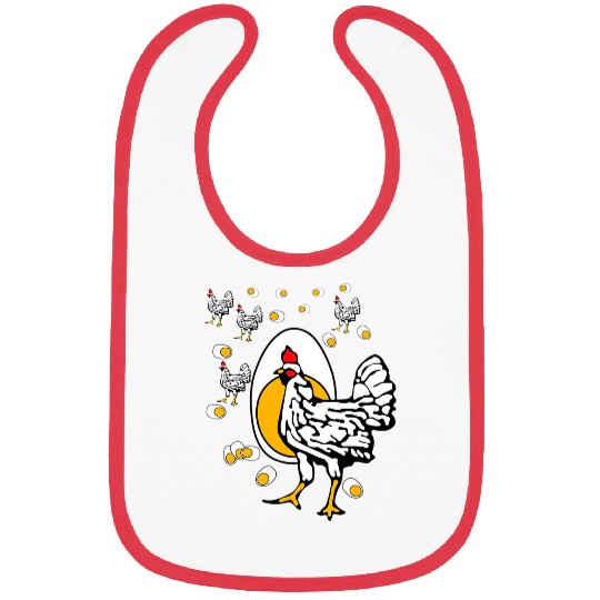 Chicken Pet Roseanne Bibs