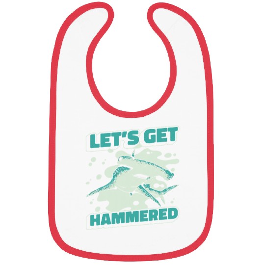 Shark Pet Hammerhead Shark Hammer Fish 2 Bibs