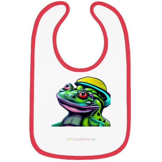 Frog Pet joking Frog Amphibia Bibs