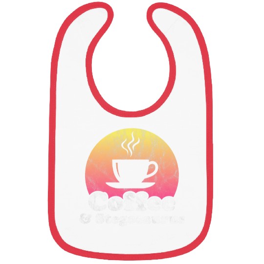 Dinosaur Pet Coffee and Stegosaurus Bibs