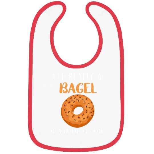 Bagels Human Costume Baker Baking Bagel Lover Bagel Bibs