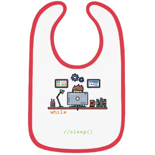 Python Pet Computer Science Python Programmer Eat Code Sleep Bibs