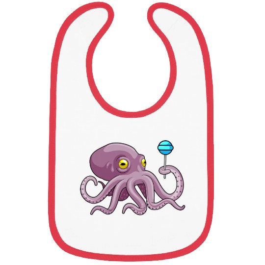 Octopus Pet Lollipop Bibs