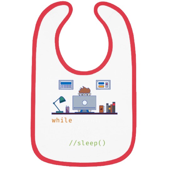 Python Pet Computer Science Python Programmer Gift Eat Code Sleep Bibs