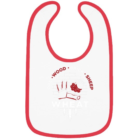 Sheep Pet Board Game I ore brick sheep wheat Bibs