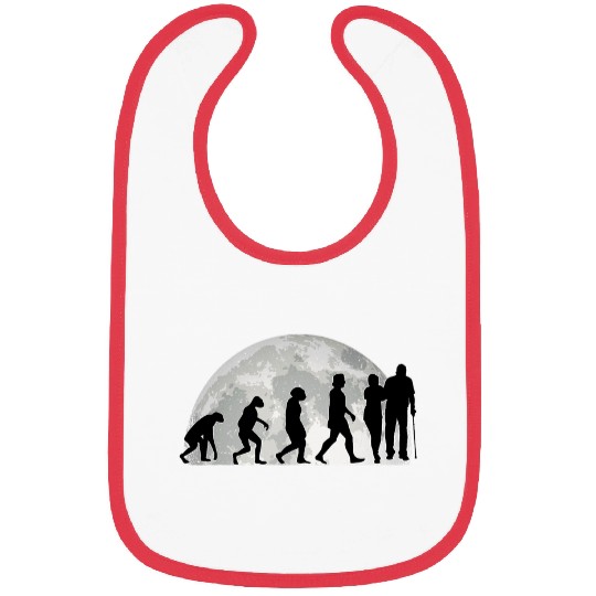 nurses Job Elderly Care Evolution Moon Bibs