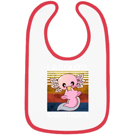 Axolotls Pet Funny I Axolotls Questions Salamander 1 Bibs