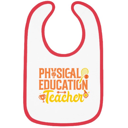 Physical Education Teacher PE Instructor Phys Ed Coach Bibs