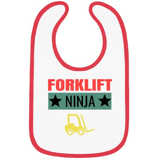 Forklift Fun Ninja Forklift Driver Operator Forklifting Unisex Bibs