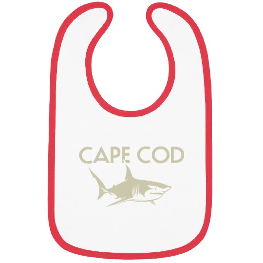Shark Pet Cape Cod Shark Funny Bibs