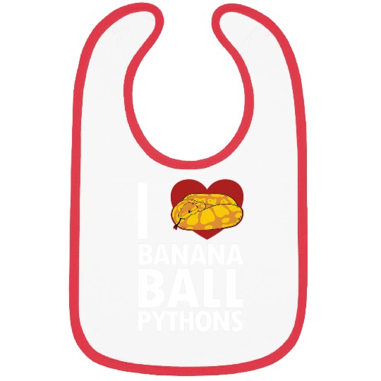 Python Pet I love Banana Ball Pythons Pythonidae Banana Ball Python 1 Bibs