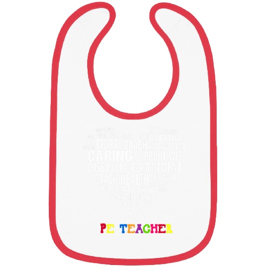 pe physical education teacher pe appreciation coach Bibs