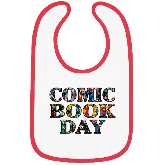 Book Fun Comic Book Comic Con Bibs