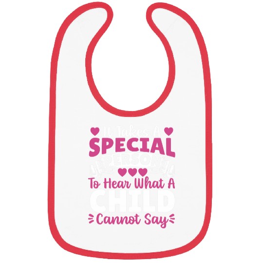 It Takes A Special Person Speech Pathology Speech Therapist Bibs