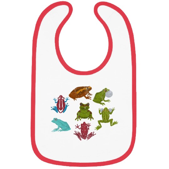 Frog Pet Toad Amphibian Tropical Animals Frog Bibs