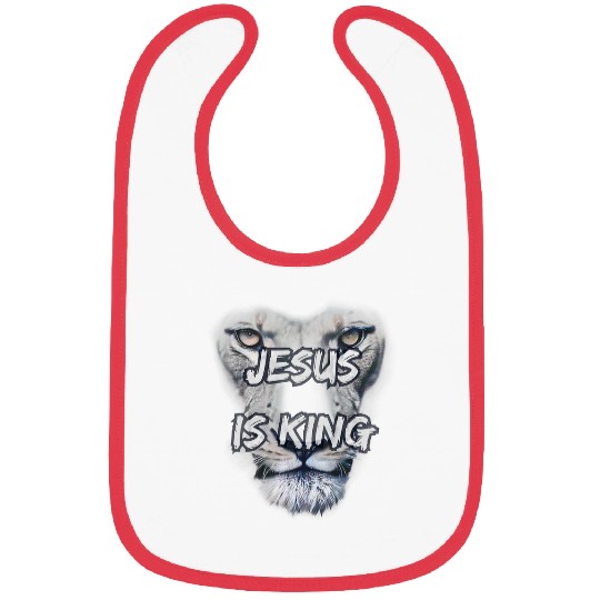 Lion Pet face yeshua Lion of Judah Jesus is King Bibs