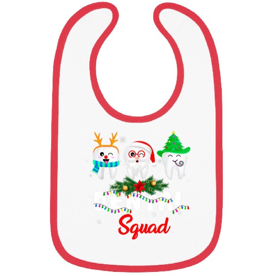 dentists Job Christmas Dental Squad Bibs