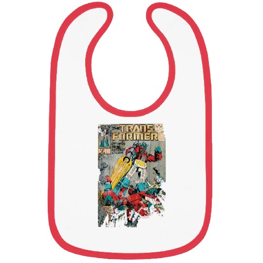Book Fun Transformers vintages Faded Autobot Killer Comic Bibs