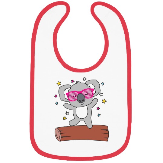 Koala Pet Party Animal Funny Koala Bibs