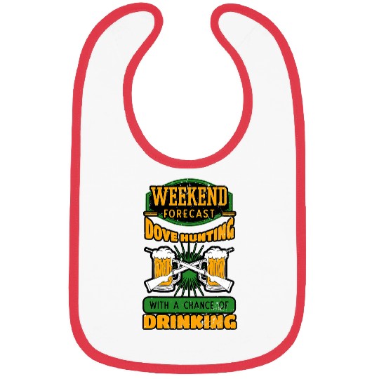 Beer Fun Beer Dove Hunting Riffle Beer Lovers Alcohol Drinking Hunter Bibs