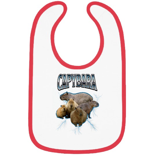 capybaras Pet Bootleg vintages 90s Rap Tee capybaras Lover Gifts Bibs