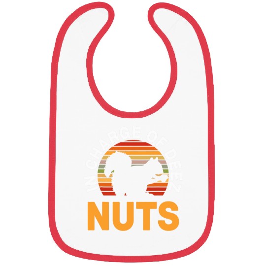 Squirrel Pet Apparel Nutcracker Squirrels Deez Nuts Bibs