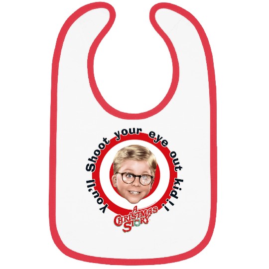 A Christmas Story Shoot Your Eye Out Target Bibs