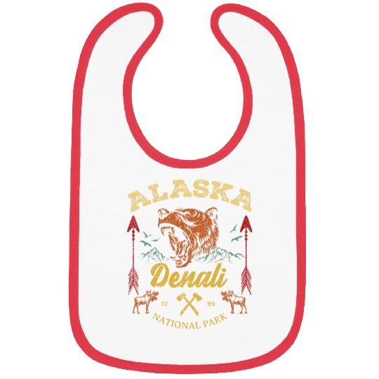 Bear Pet Alaska Roaring Bear Denali National Park Bibs