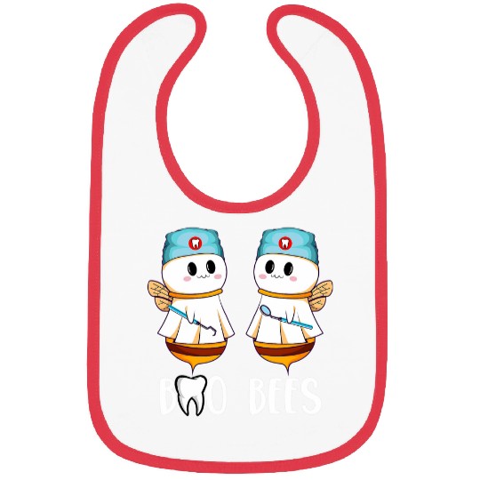 nurses Job boo bees halloween th 2nurses dentists Bibs