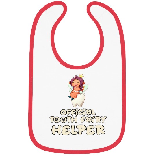 dentists Job Assistant dentists Teeth Official Tooth Fairy Helper 01 Bibs