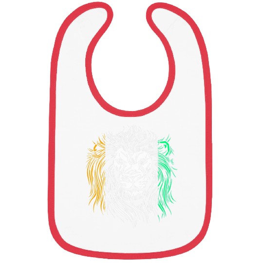 Lion Pet Flag Ivory Coast Bibs