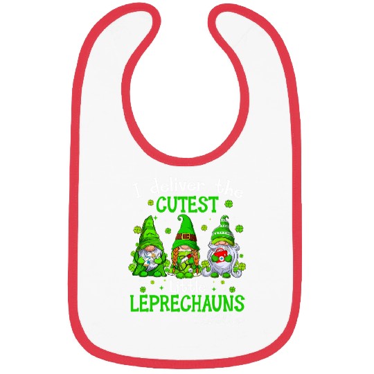 nurses Job Gnomes Labor Delivery nurses Leprechauns St Patricks Day Bibs