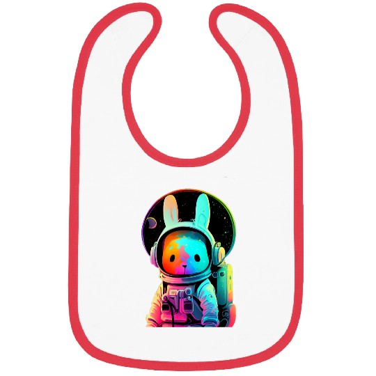 Astronaut Job Easter Bunny Astronaut Bibs