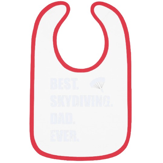 Mens bests Skydiving Dad Ever Parachuting Paraglider Bibs
