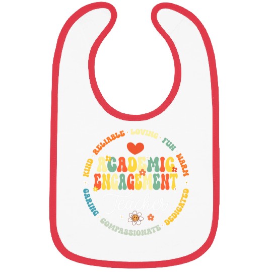 Groovy Academic Engagement Teacher Squad 3 Bibs