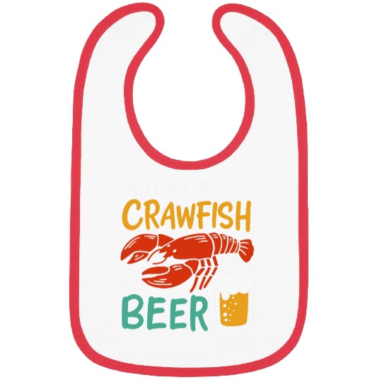 Beer Fun Motivated By Crawfish Beer 1 Bibs