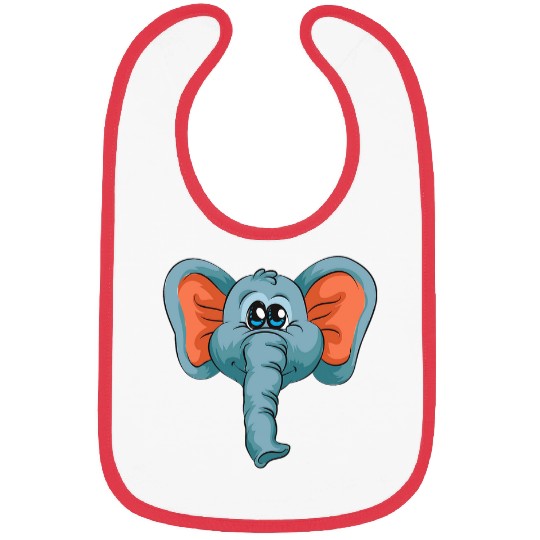 Elephant Pet Face Halloween Costume Funny Lazy DIY Bibs