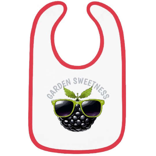 Garden Sweetness Cute Blackberry 1 Bibs