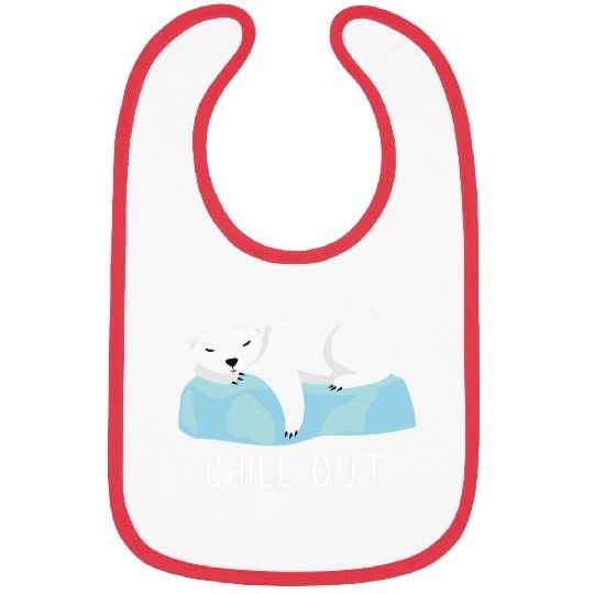 Bear Pet Funny Polar Bear North Pole Polar Bear Love Climate Change 12 Bibs