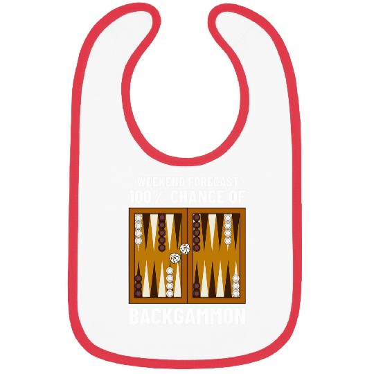 Backgammon Board Game Player Rules Bibs